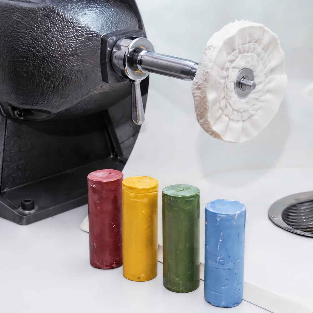 Cylindrical Polishing Compound Wax for Gold Silver Stainless Steel Mirror Finishing Metal Abrasive Buffing Paste Jewelry Tools