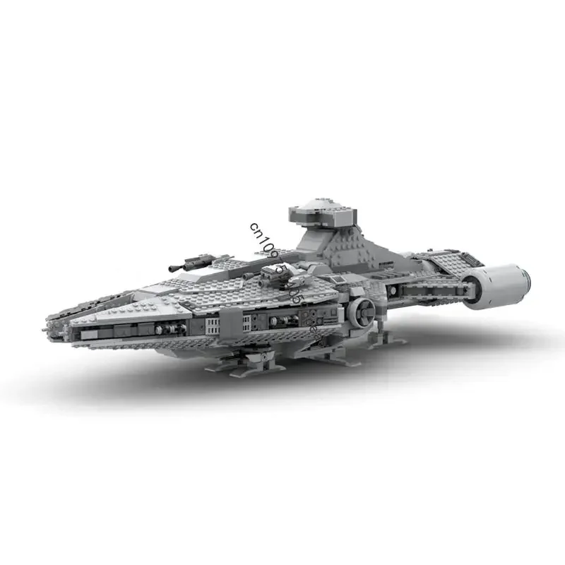 

Новинка, 1729 шт., знаменитая звезда, боевой фильм Moc Light Cruiser, модель Diy, креативные идеи, детские игрушки, подарки на день рождения, головоломка на заказ 75315