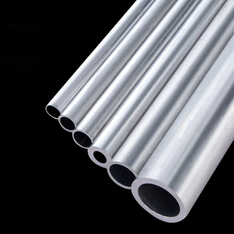 

1Pc Aluminum Tubing Length 300mm OD 12mm-77mm Seamless Thickness 4mm Aluminum Round Tube Metal Straight Pipe Industry