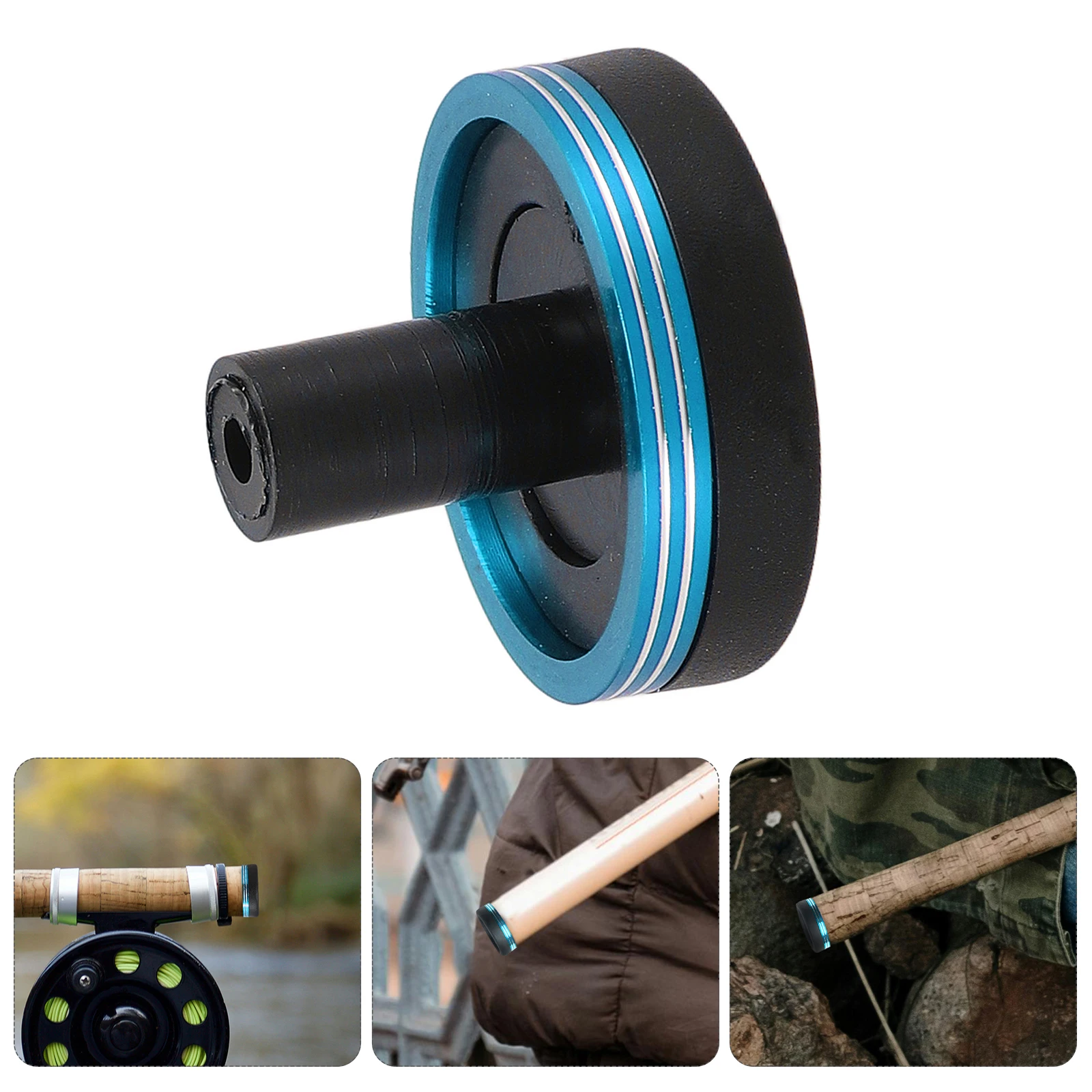 

Fishing Rod Accessories Angling Stopper Protector Caps End Protectors Metal Pole Travel