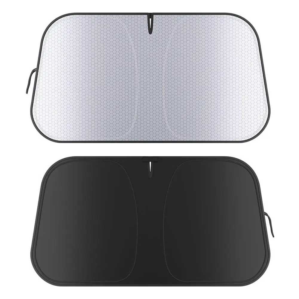 Car Sun Shade Car Front Windshield Sunshade Sun Protection Heat Insulation Car Front Sunshade UPF 50+ Summer Supplies