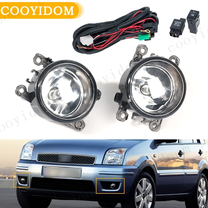 Foglights lamp For Ford Focus MK2 Fog Lights headlight For Ford Fusion Fiesta Transit 2001-2015