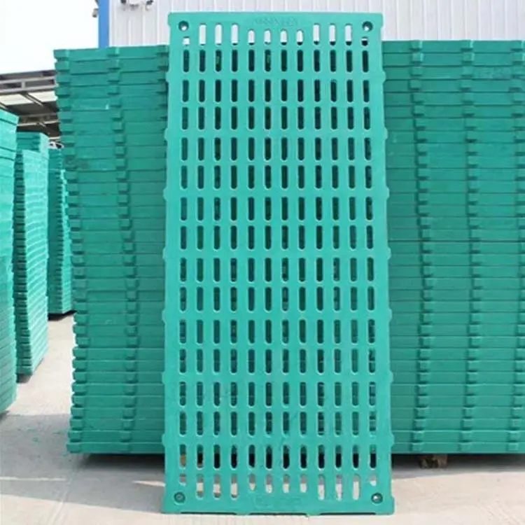 BMC Resin Farrowing Crate Slat Leaky Floor  Dung Leaking Leaky Plate Mats for Pig Farm Factory Price