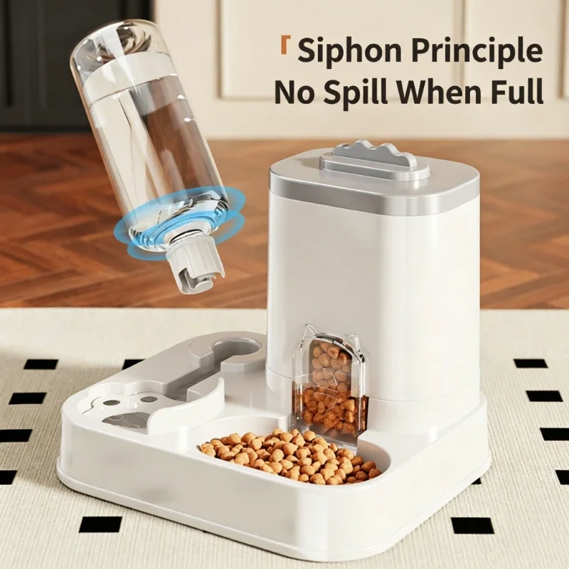 2 in 1 Pet Feeder Water Dispen - Royal Canin Food Medium 评论和价格