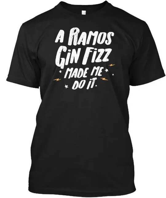 Забавная футболка Gin Ramos Fizz Lover-do It A Made Me Do, сделано в США, размеры от S до 5XL