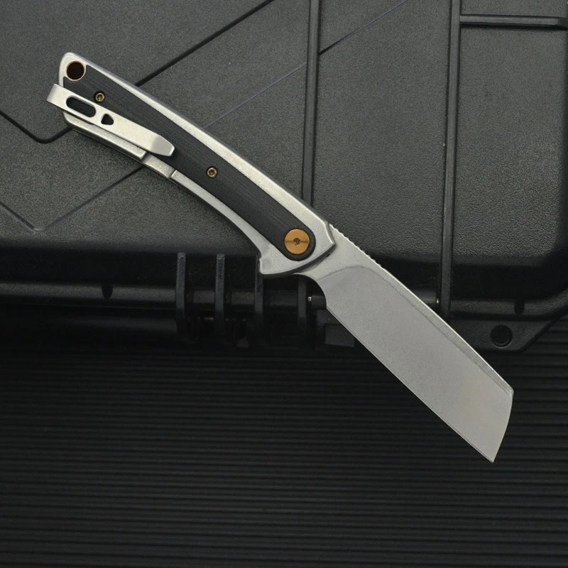 

0263 Folding Pocket Outdoor Camping Survival Hiking Knife Tactical D2 Blade Portable Utility Fruit Self-defense Knives EDC Tools