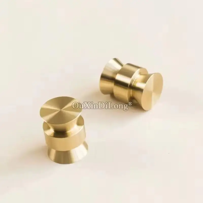 HOT 10PCS Solid Brass Furniture Door Handles Drawer Knobs Cupboard Wardrobe Closet Kitchen TV Wine Cabinet Pulls Knobs