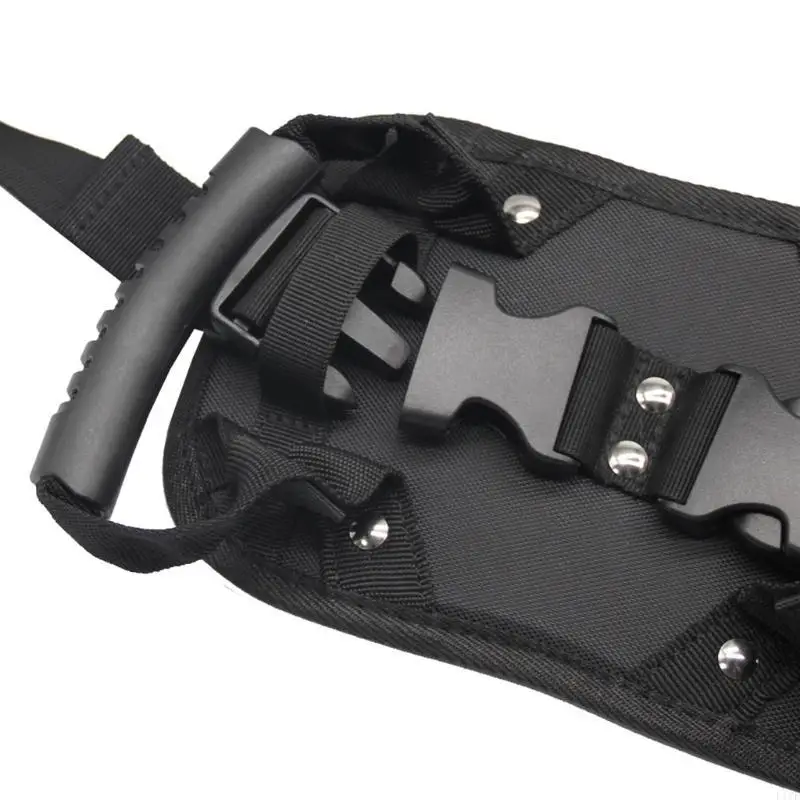 F1CF Motorcycle Safety Belt with Handle Rear for Seat Passenger Grip Strip for Kids Adult Adjustable