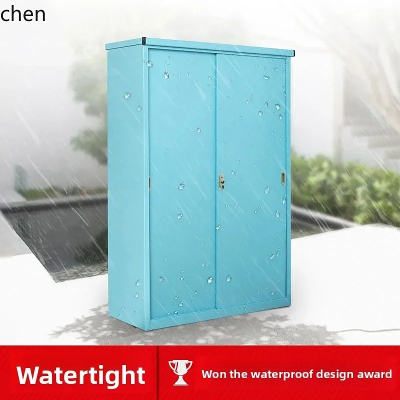 DSA  Storage Outdoor Sunproof Waterproof Outdoor Garden Storage Cabinet with Lock Rainproof