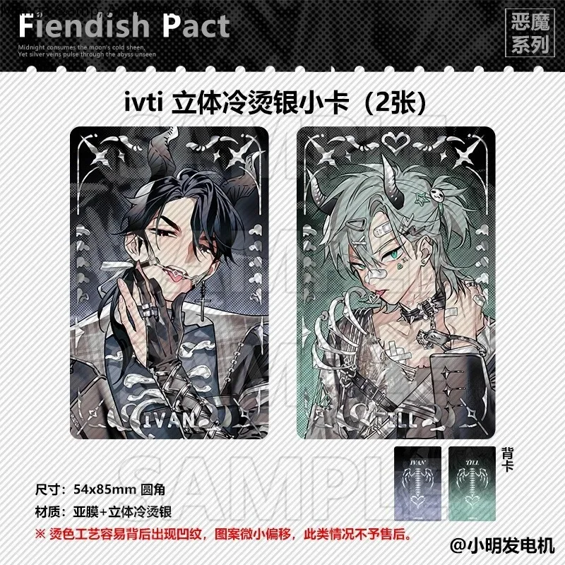 أنيمي الغريبة المرحلة إيفان حتى تأثيري شيطان سلسلة الشكل الاكريليك حامل الكرتون شارة شعار بطاقات شفافة بطاقة كم هدية