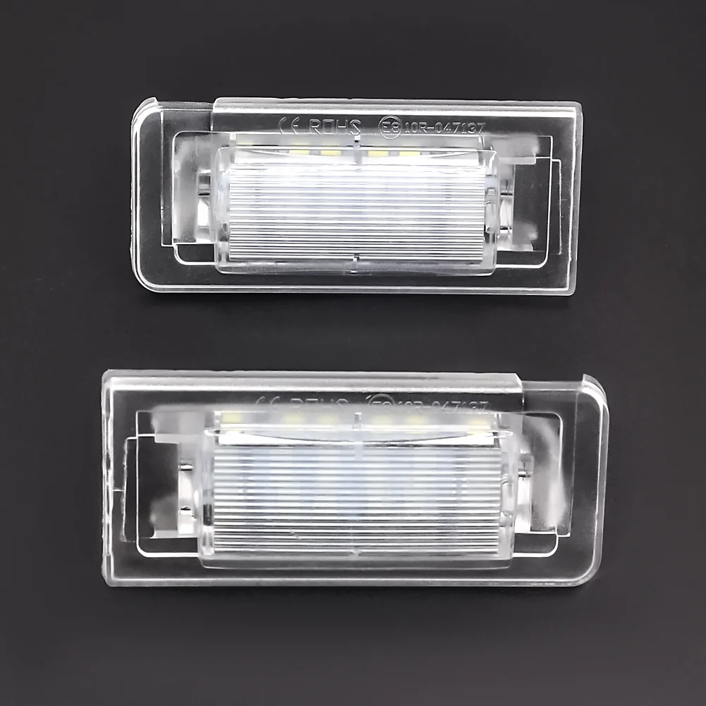 

2Pcs LED License Number Plate Light Lamps For Audi TT MK1 Audi TT 8N Roadster 8N9 Audi TT Coupe 8N3 Number Lamps Car Accessories