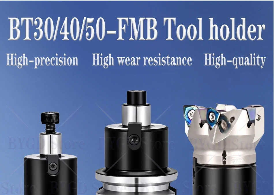 BYGD BT30 BT40 BT50 FMB16 FMB22 FMB27 FMB32 FMB40 FMB Werkzeughalter für BAP300R BAP400R EMR EMR5R EMR6R MFWN900 – Detail 5