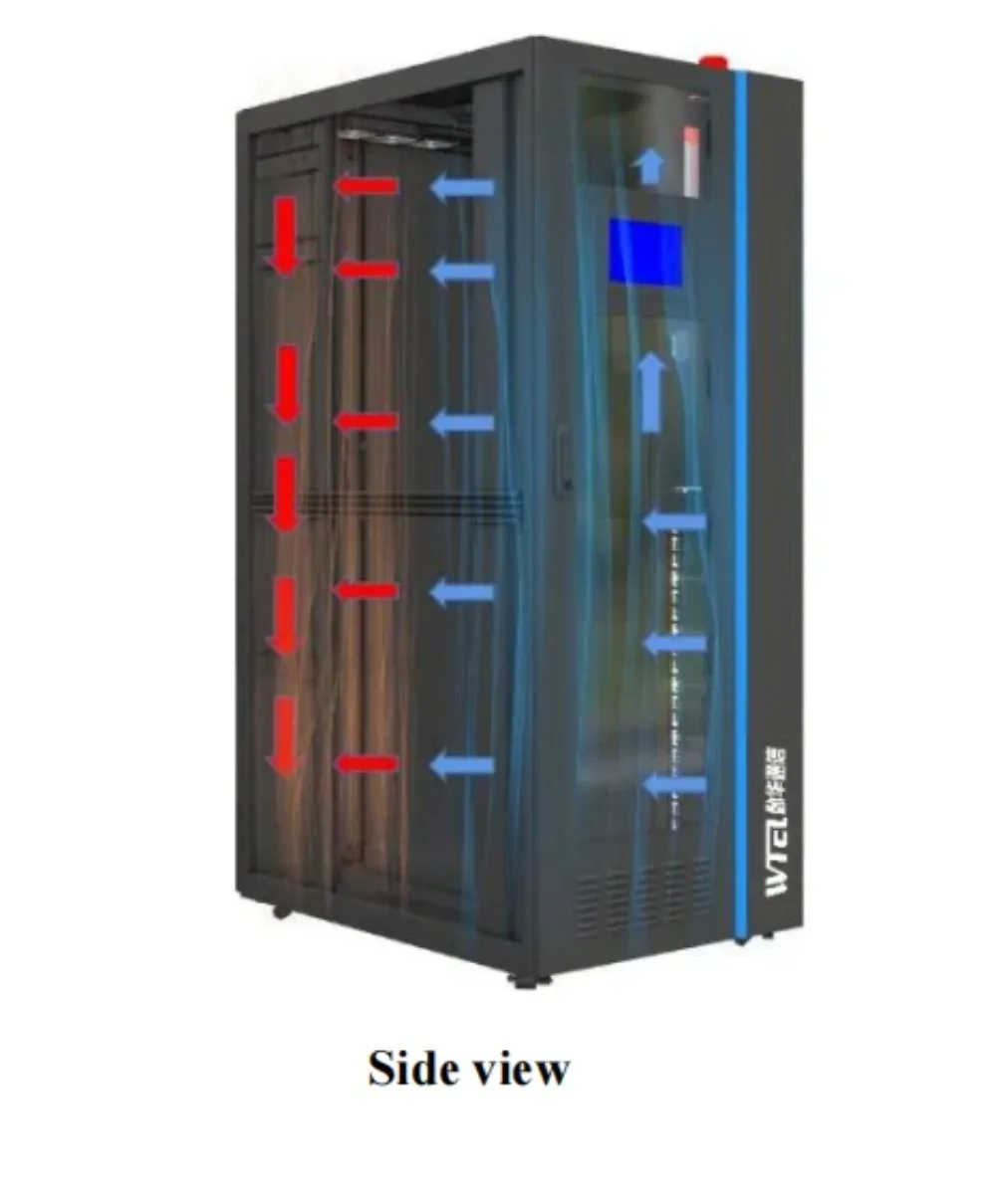 Micro-module Data Center Single Cabinet Network Cabinet with Precision air Conditioner