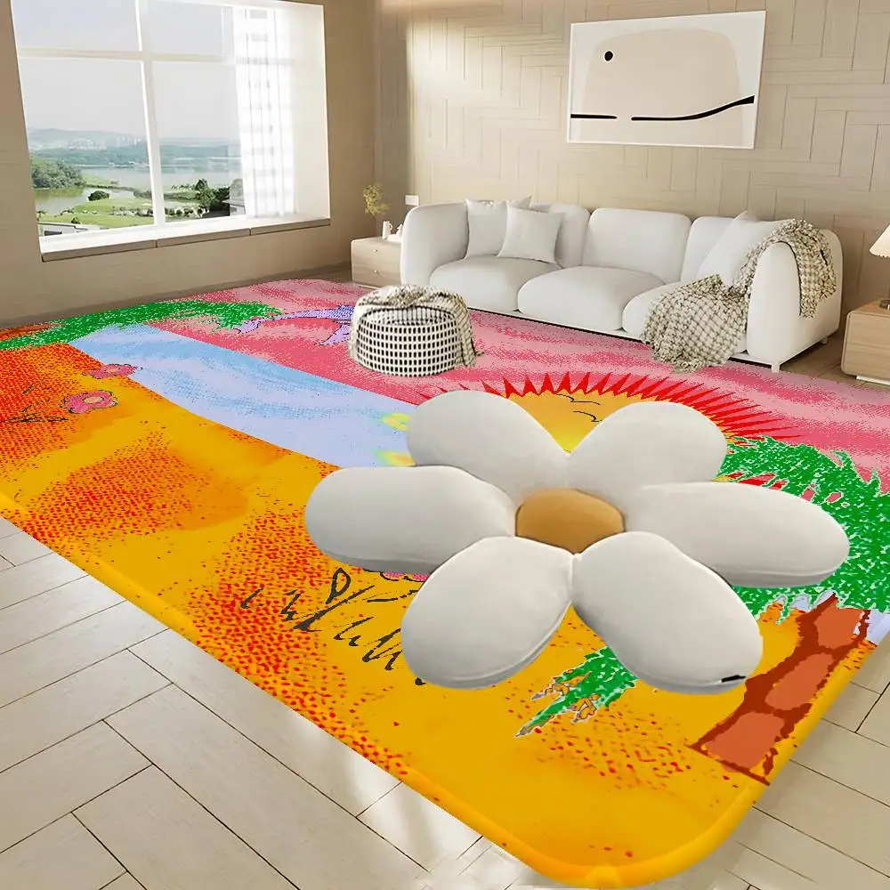 Global Star B-Bad Bunnys Door Mat Room Bedroom Decoration Balcony Anti-Slip Doormat Living Room Doormat Area Rug