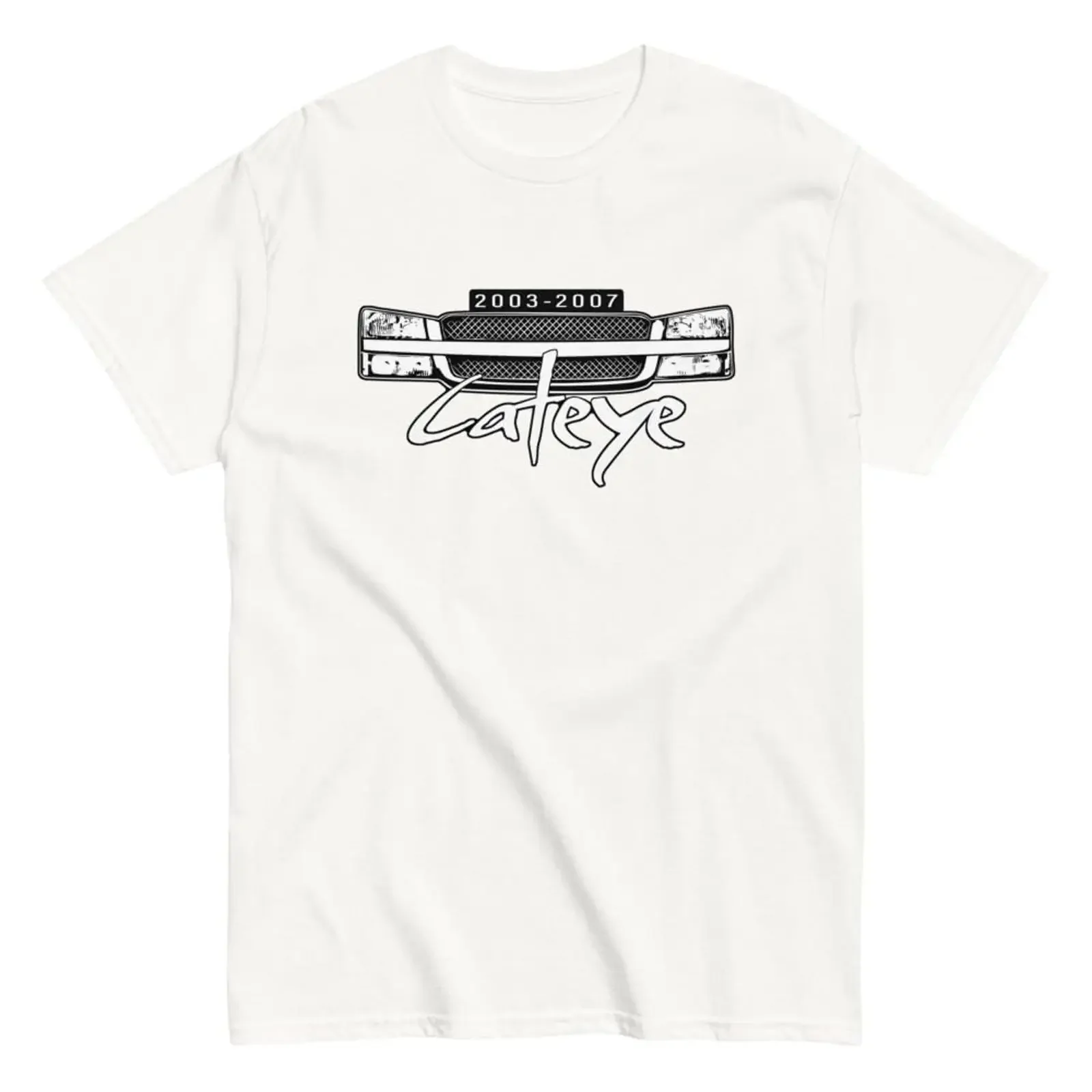 Aggressive Thread Cateye Truck T Shirt for Car Enthusiasts vintage Washed Casual fashion Unisex graphic Top For Everyday Wear