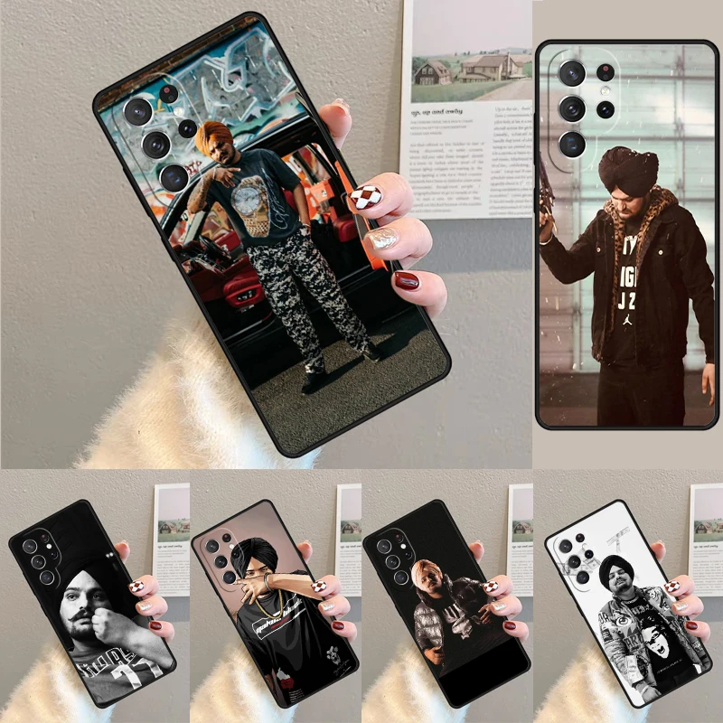 Indian Rapper Sidhu Moose Wala Silicone Phone Case For Samsung Galaxy note 10 pro S26 S25 S24 S23 S22 S21 Plus Ultra Capa Cover