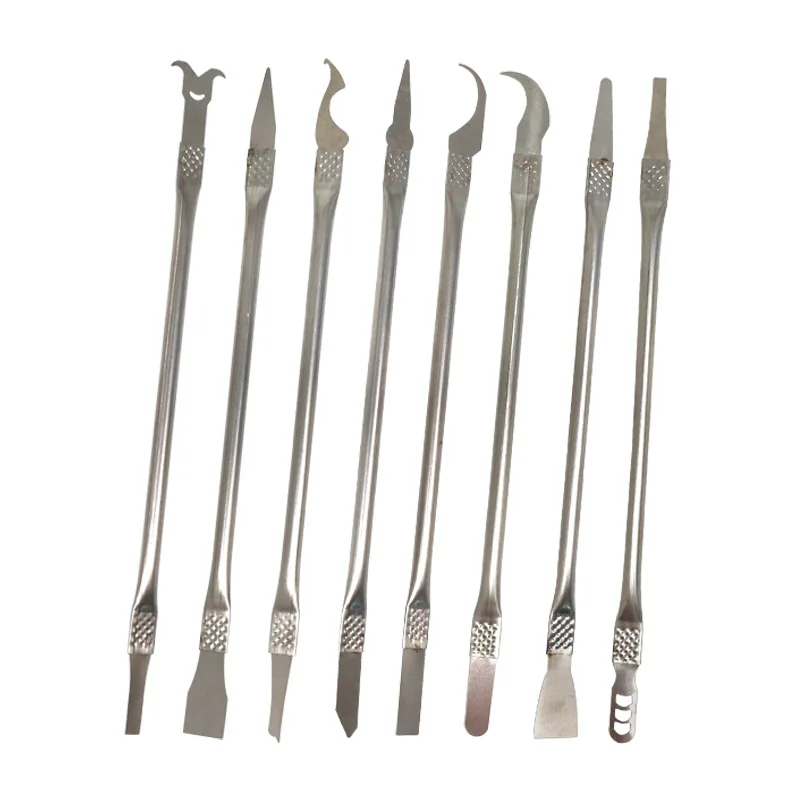 8 piezas, cuchillos de palanca para desmontar computadoras, CPU de móviles, piezas electrónicas, set de mantenimiento 6