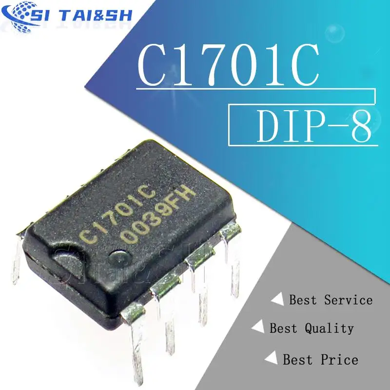 1PCS  C1701C UPC1701C  DIP8