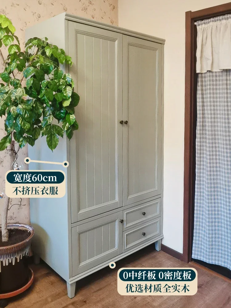 American furniture solid wood wardrobe