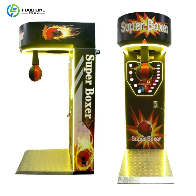 Amusement Coin Operated Games Punching Boxer Electronic Tickets Redemption Arcade Boxing Machine for Sale Customized