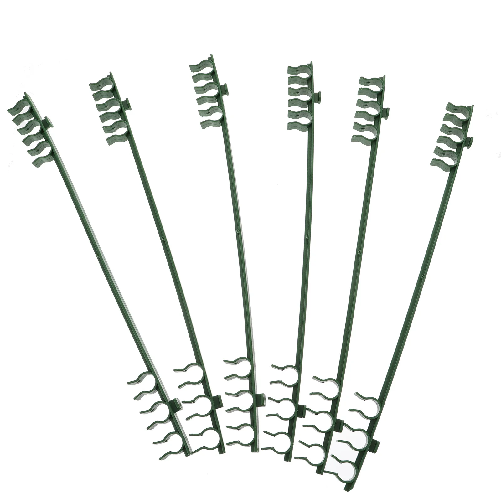 

50pcs Garden Stake Accessories Expandable Plastic Support Rods For 11Mm Plant Stakes Tomato Trellis Connectors Stake Arms
