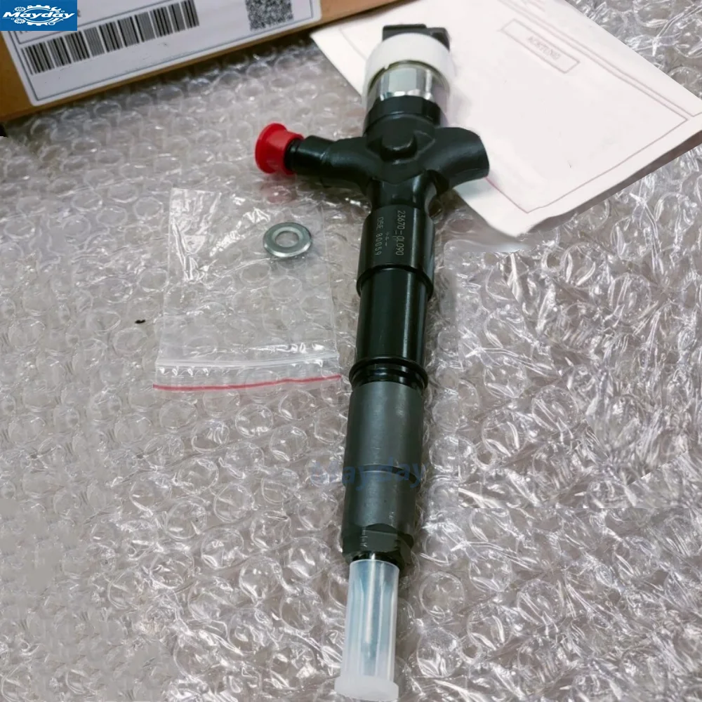 295050-0520 New Dens-o Diesel Fuel Injector 23670-0L090 For Toyot-a Hilu-x -09350 1KD 2KD 2.5D 3.0D