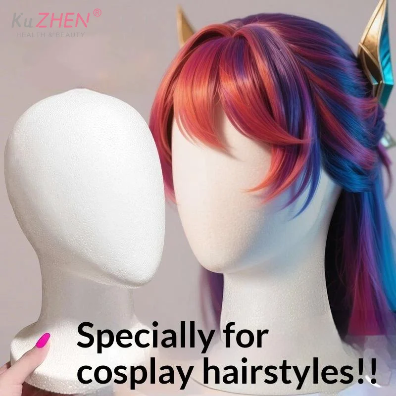 Mannequin Head  Female Male White Mannequin Head Wig Display Stand Foam Hat Glasses Display Hat Rack Mannequin Manikin HeadModel