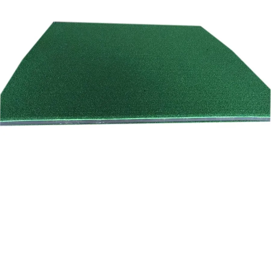 

Высококачественные коврики для ударов в гольфе в помещении и на открытом воздухе с материалами из нейлона/EVA для тренировок по производству зеленого цвета