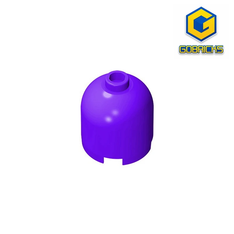 Gobricks GDS-1049 Brick, Round 2 x 2 x 1 2/3 Dome Top - (Undetermined Stud Type Version) compatible with lego 30151 26451