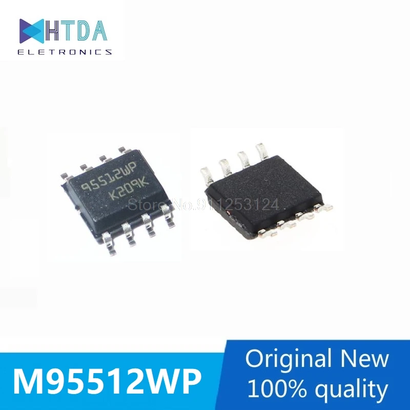 5pcs/lot M95512-WMN6TP 95512WP SOP-8 512KBIT SPI In Stock