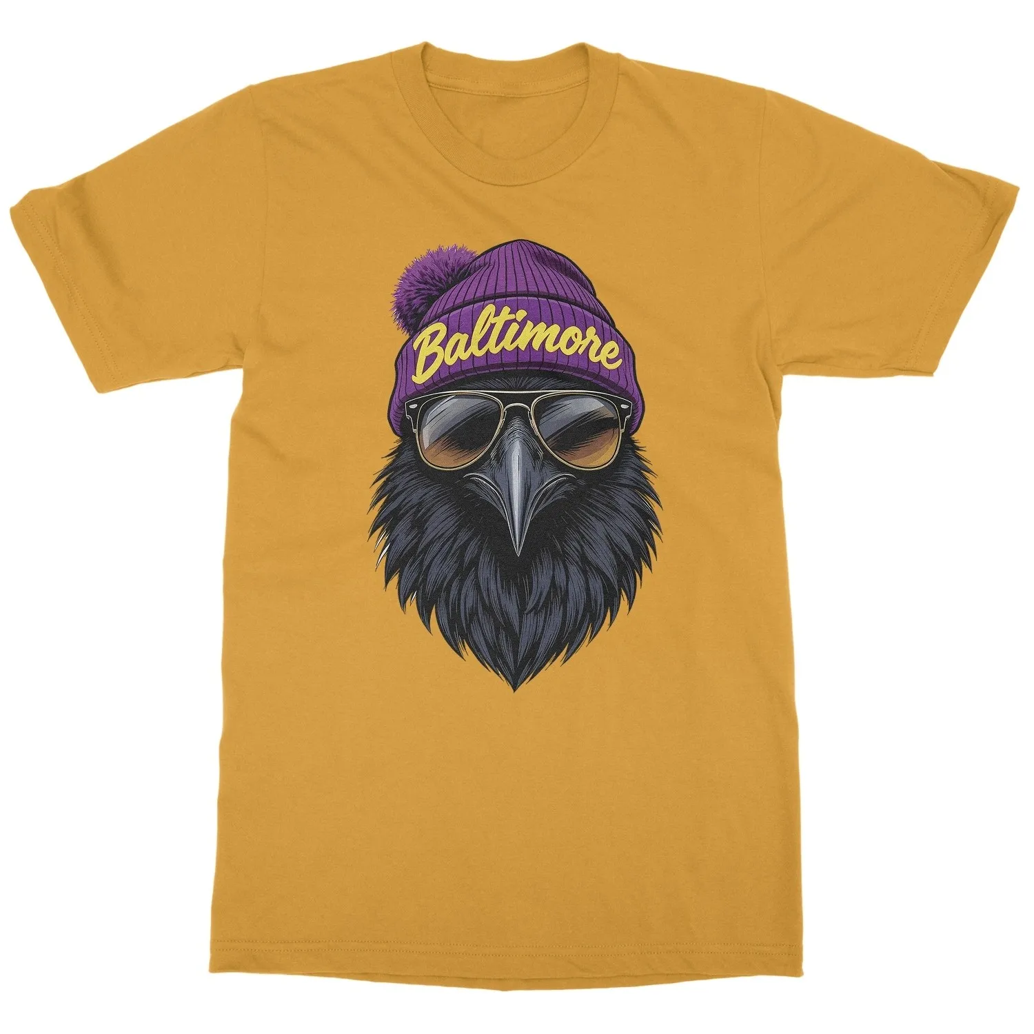Cool Raven Support Baltimore Design — футболка унисекс для фанатов Cool Raven Support Baltimore Design — футболка унисекс для фанатов