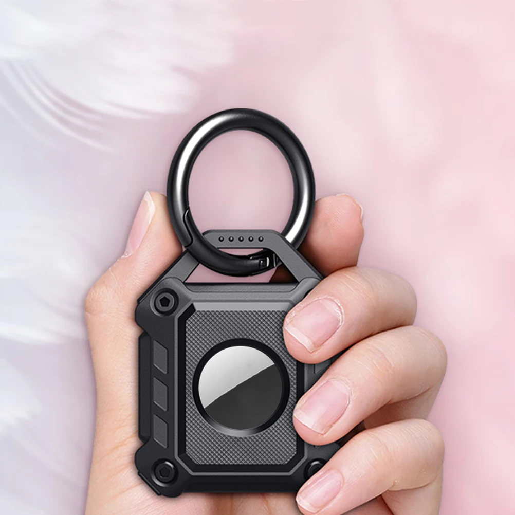 

2Pcs Anti Lost Protector Case Tpu Soft Elastic Scratch Resistant Protective Cover for Tracer Key Ring Dog Collar Holder