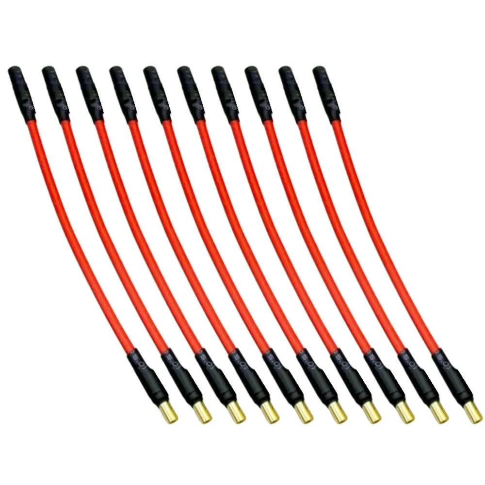AB34-For Model Aircraft Compatible 10Pcs Motor Extension Cable 3.5Mm Banana Head Connector 16AWG Soft Silicone Wire