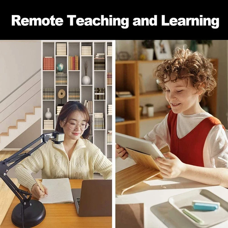 Caméra de document USB autofocus pour enseignement à distance, conférence Web Fuchsia, 8 mégapFête els, enseignant