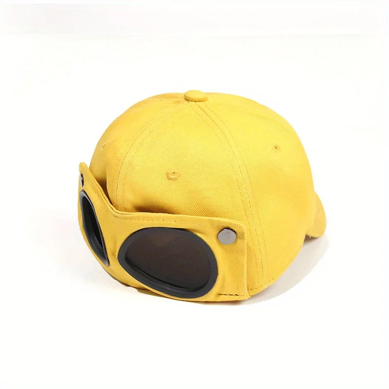 Gafas de sol de Aviador Unisex, gorras de béisbol con protección solar, transpirables, Snapback, para viajes al aire libre, playa, Hip-Hop