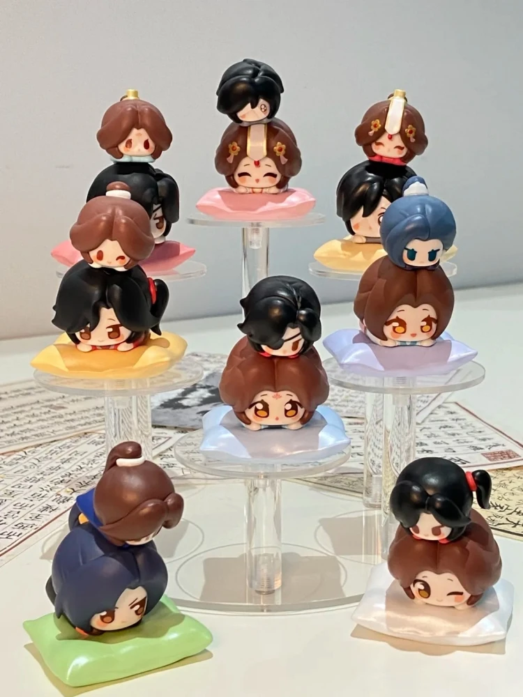 

New Original Tian Guan Ci Fu Cartoon Lie Prone Series Xie Lian Hua Cheng Blind Box Mystery Box Anime Figure Model Decor Toy Gift