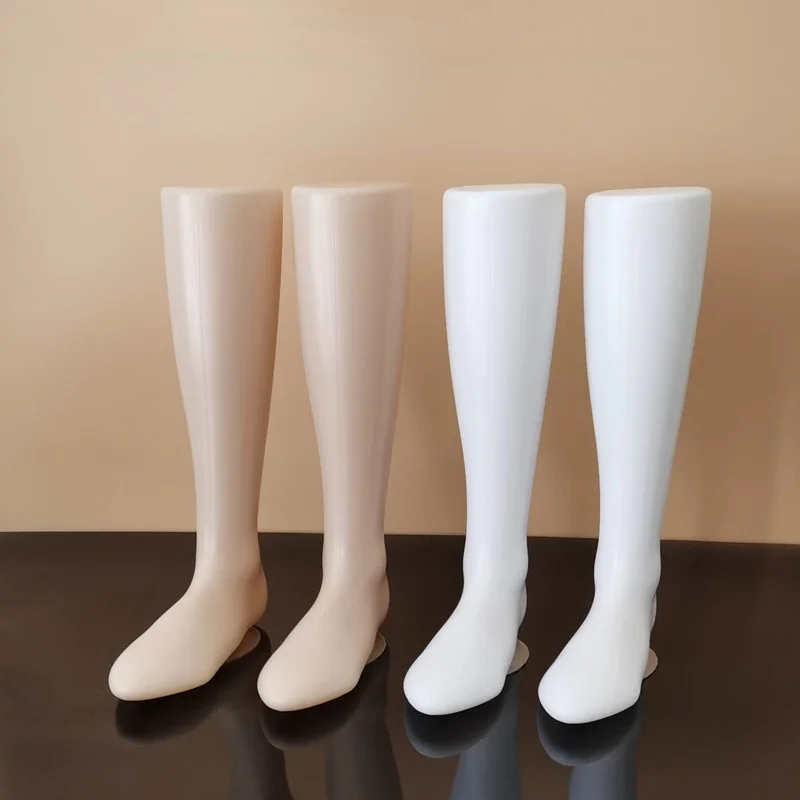 

35 Cm Plastic Women Mannequin Dummy Foot Model with Magnets for Socks Shoes Display