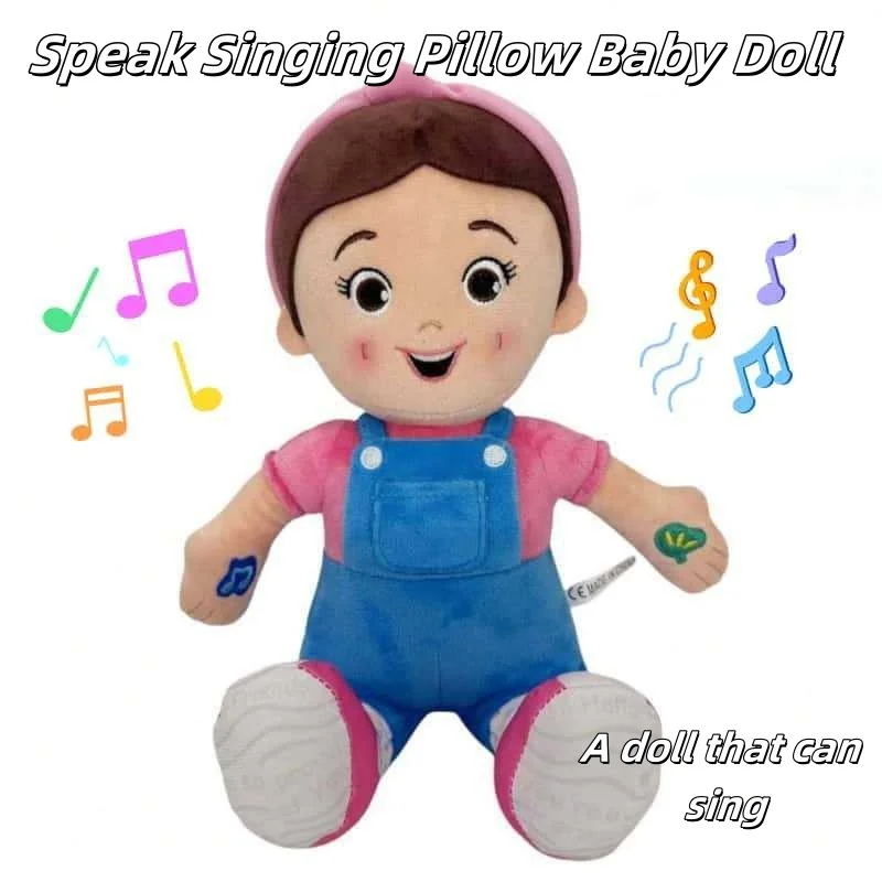 

Новая мультяшная кукла Ms Rachel, игрушки, мягкая мягкая подушка Speak Singing, плюшевая кукла для сна для малышей, подарки на день рождения для девочек и мальчиков