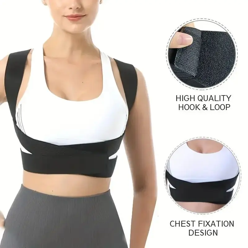 Adjustable Posture Corrector Back Brace Shoulder Back Support Shoulder Upright Shoulder up Straight Back for Woman