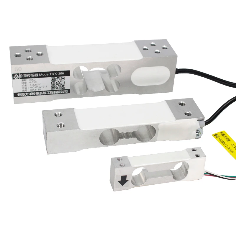 Load cell Single Point Shear Beam Weighing Sensor Pressure Force Measurement 300g 1KG 40kg 1ton 5T Aluminum lloy Easy to Install