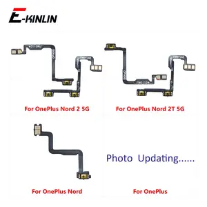 Bilashmart Power ON OFF Mute Switch Control Key Volume Button Flex Cable OnePlus Nord 2 2T 5G Replacement Parts
