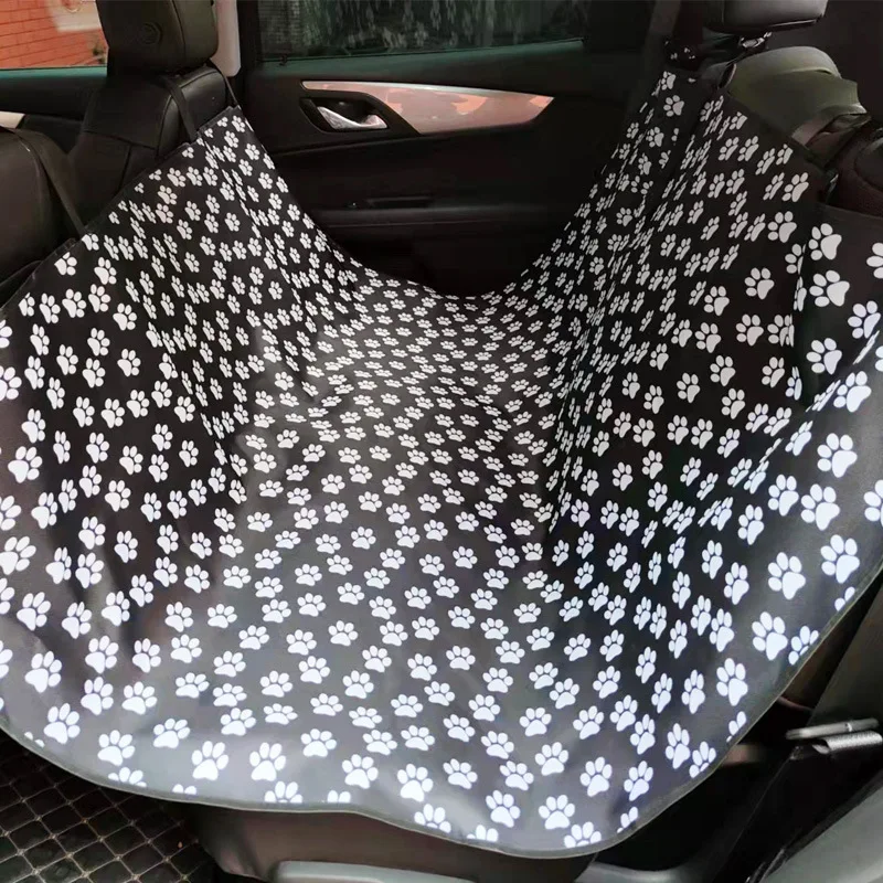 

Car Camping Trip Oxford Cover Anti-dirty Car Seat Cushion Car Pet Cover Waterproof Car Seat Protector Anti-Slip Pet Mat for Car