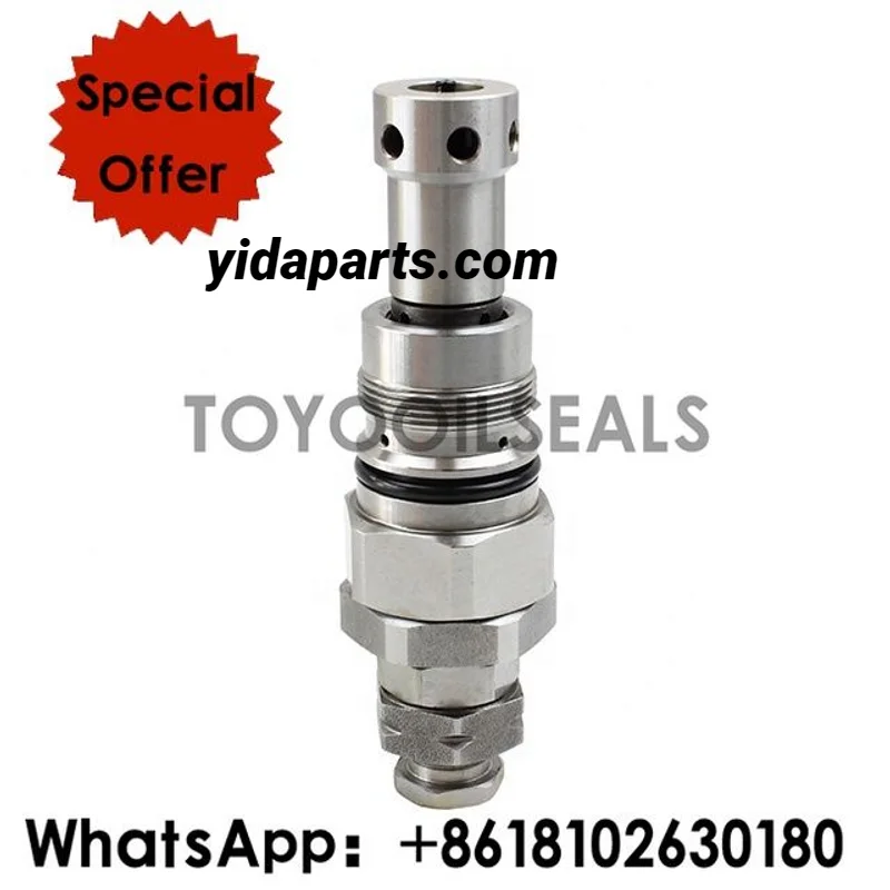 Hydraulic parts EC450 main relief valve for volv o main relief valve