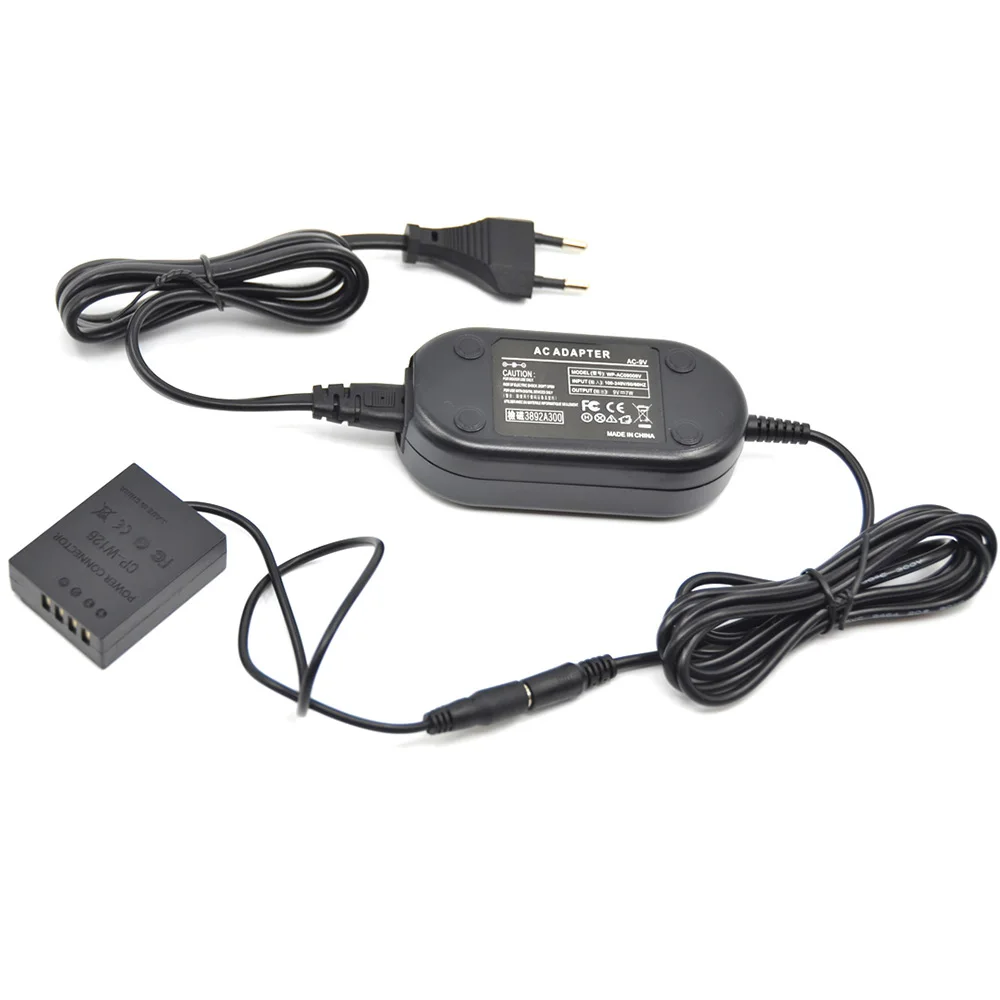 AC-9V Camera AC Adapter Power Charger CP-W126 NP-W126 Dummy Battery for Fujifilm X-A2 A1 X-Pro2 X-E3 X-E2S X-T3 T2 T1 X-T20 XT30