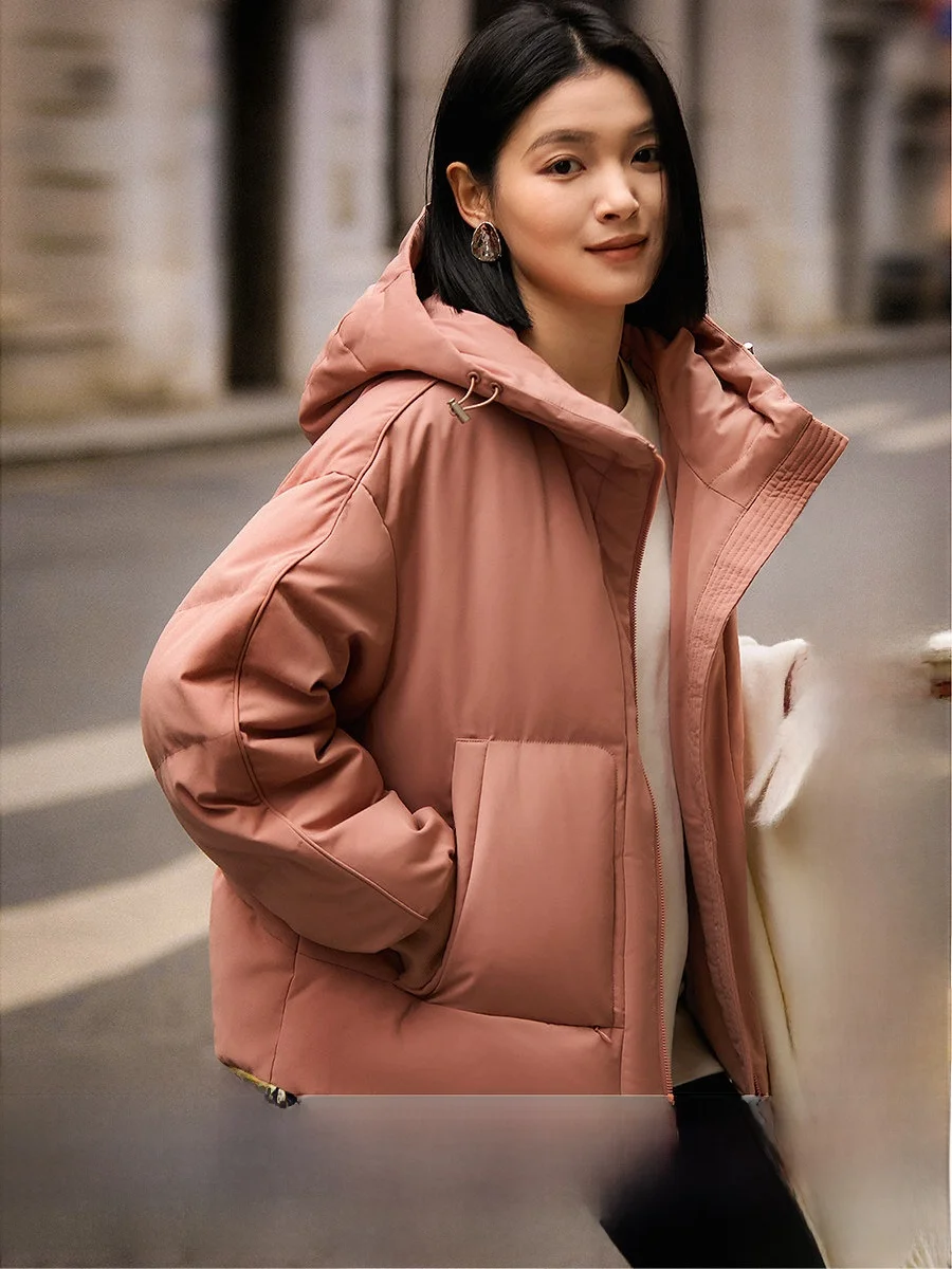 

Xhange Lightweight Warm Commute down Jaet Waable Fine Spun Australian Wool Functional Breathable Windproof Fce Lined