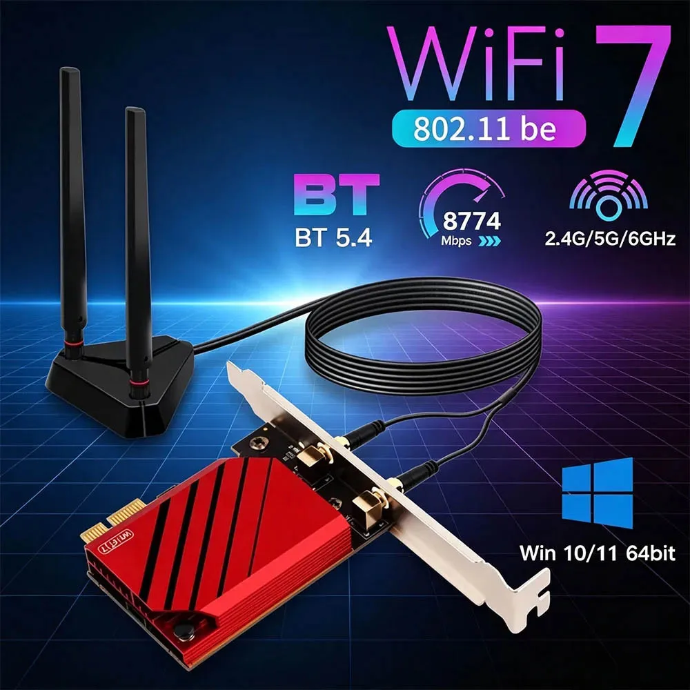 adaptador-wifi-7-be200-pcie-8774mbps-tri-banda-24g-5g-6ghz-bt-54-tarjeta-de-red-de-escritorio-con-antena-externa-base-compatible-con-win10-y-win11