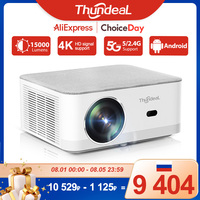 ThundeaL Portable Mini Projector TD92 Pro FHD 1080P Full HD Beam 4K Video WiFi Android Projector TD92Pro 3D Movie Home Theater