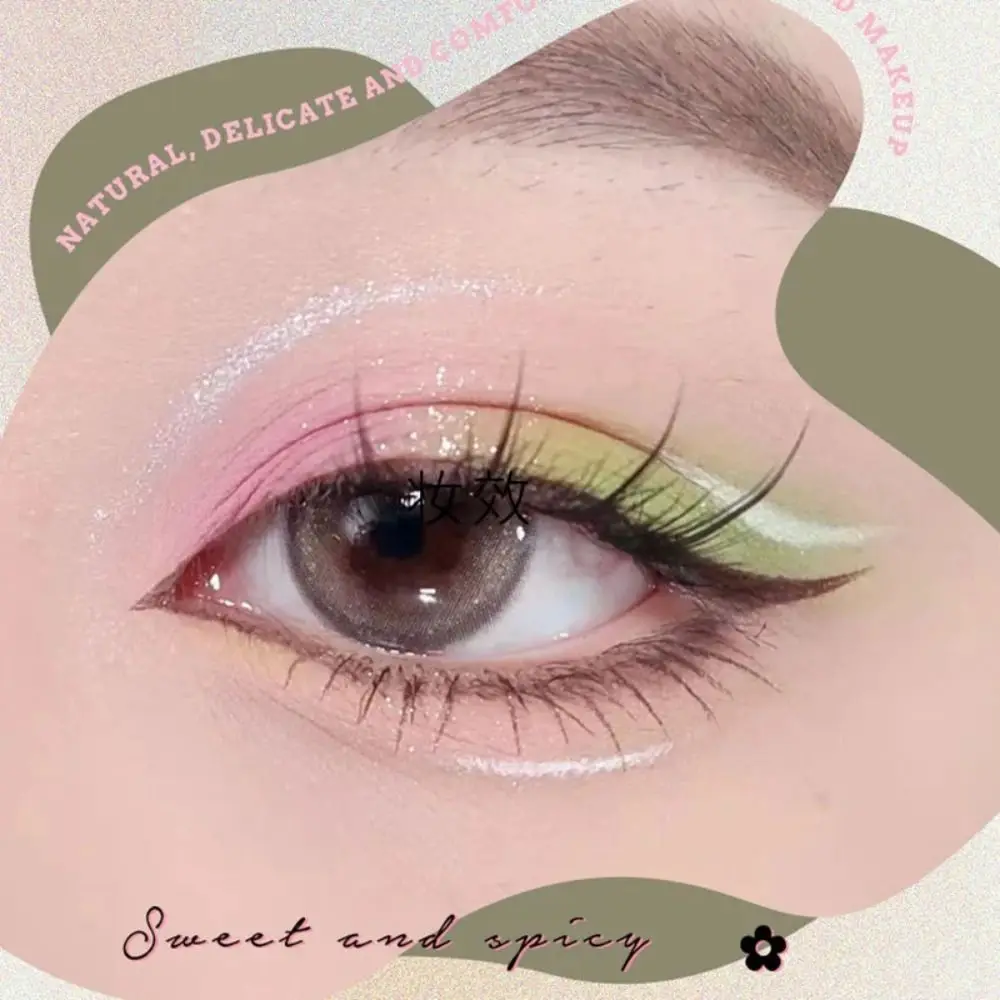 Sombra de ojos monocromática impermeable para mujeres y niñas, paleta de maquillaje profesional, a prueba de sudor, larga duración, mate