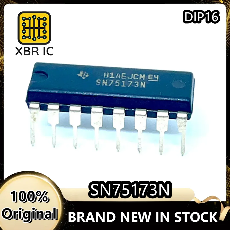 (15/40 Pieces) SN75173N SN75173 DIP16 Quad Differential Line Receiver Brand New Original Authentic Spot Fast Delivery