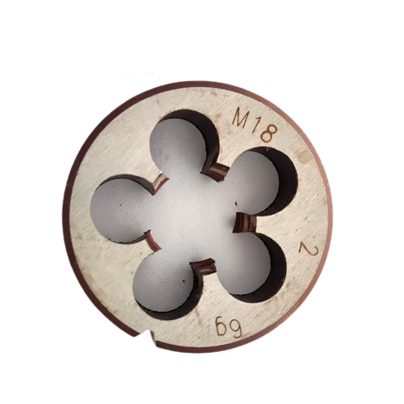 1PCS HSS Metric Thread Right Left Round Die M18 M19 M20 Screw Threading Dies